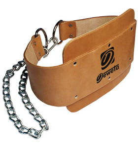 Weightlifting Leather Dip Belts
